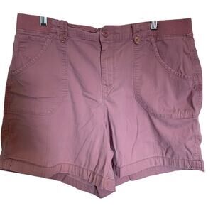 Gloria Vanderbilt shorts comfort waistband size 16 women's.